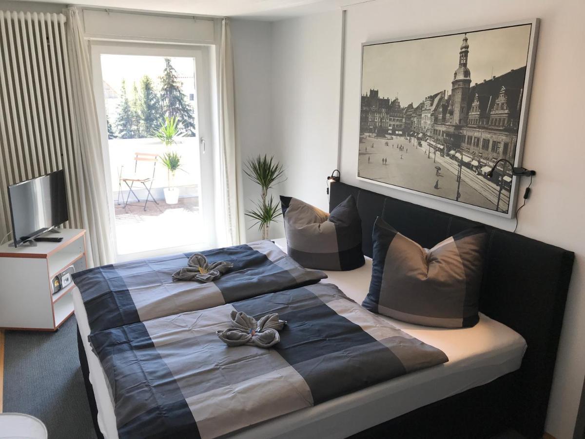 Ferienwohnungen Und Apartmenthaus Halle Saale - Villa Mathilda Exterior foto