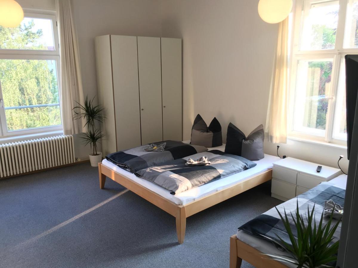 Ferienwohnungen Und Apartmenthaus Halle Saale - Villa Mathilda Exterior foto