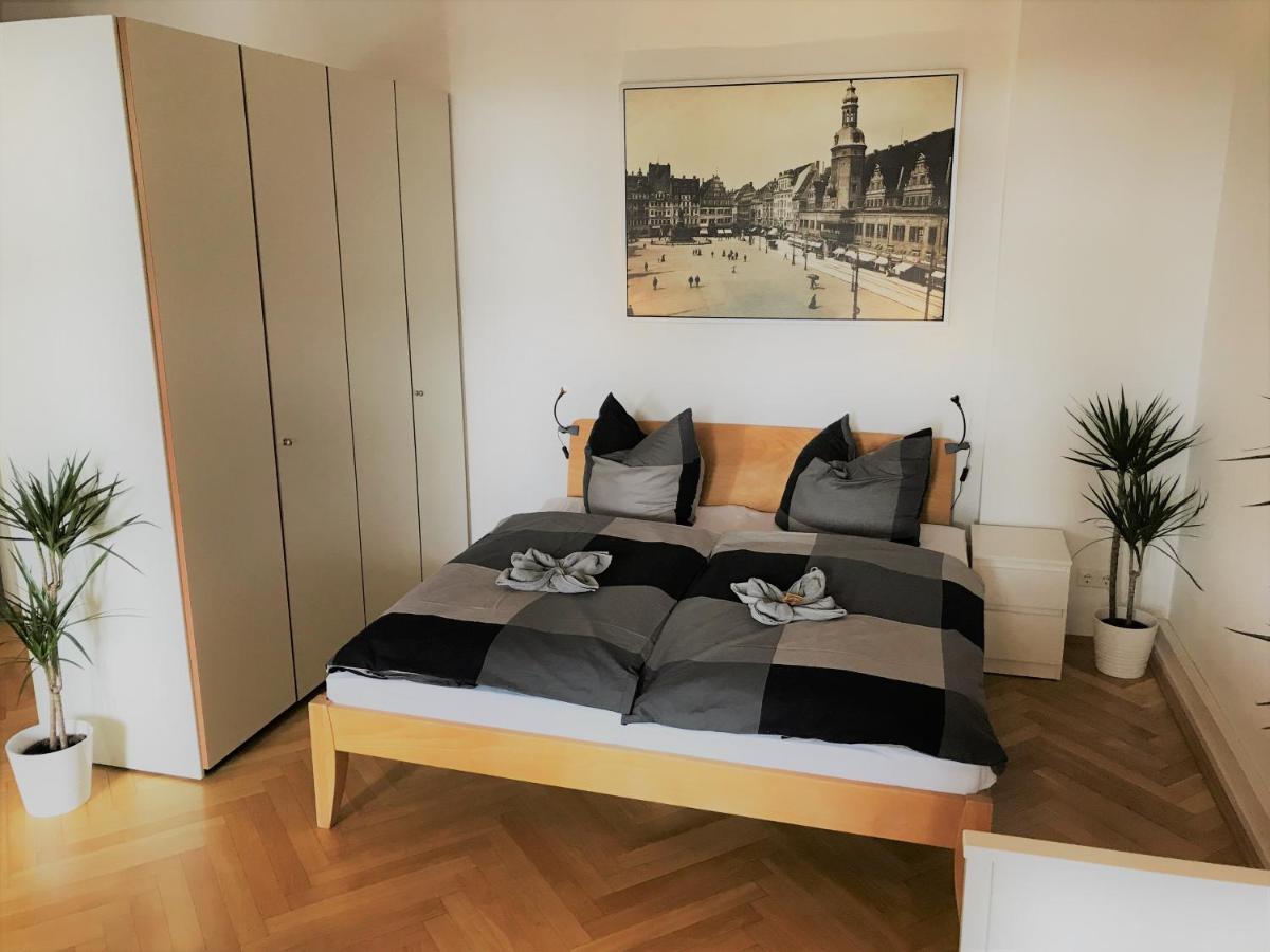 Ferienwohnungen Und Apartmenthaus Halle Saale - Villa Mathilda Exterior foto